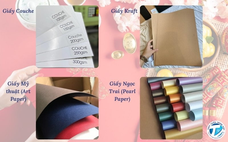 Các loại giấy làm lì xì phổ biến